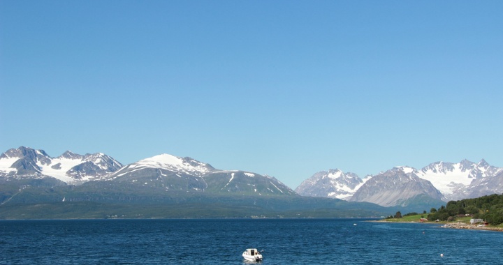 Panorama satt: Lyngenalpen